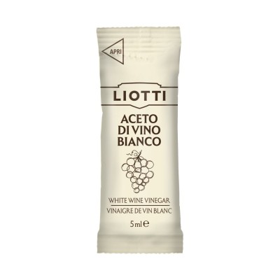 Balto vyno actas 6%, LIOTTI, 5 ml  x 100 vnt